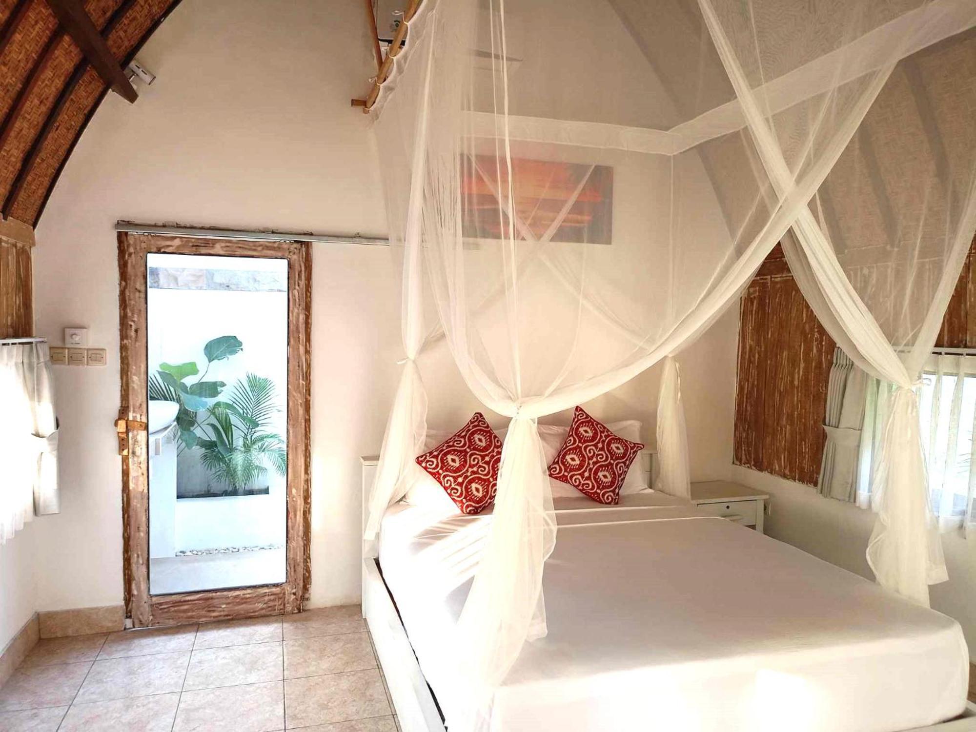 Bintang Tiga Bungalows Gili Air Eksteriør bilde