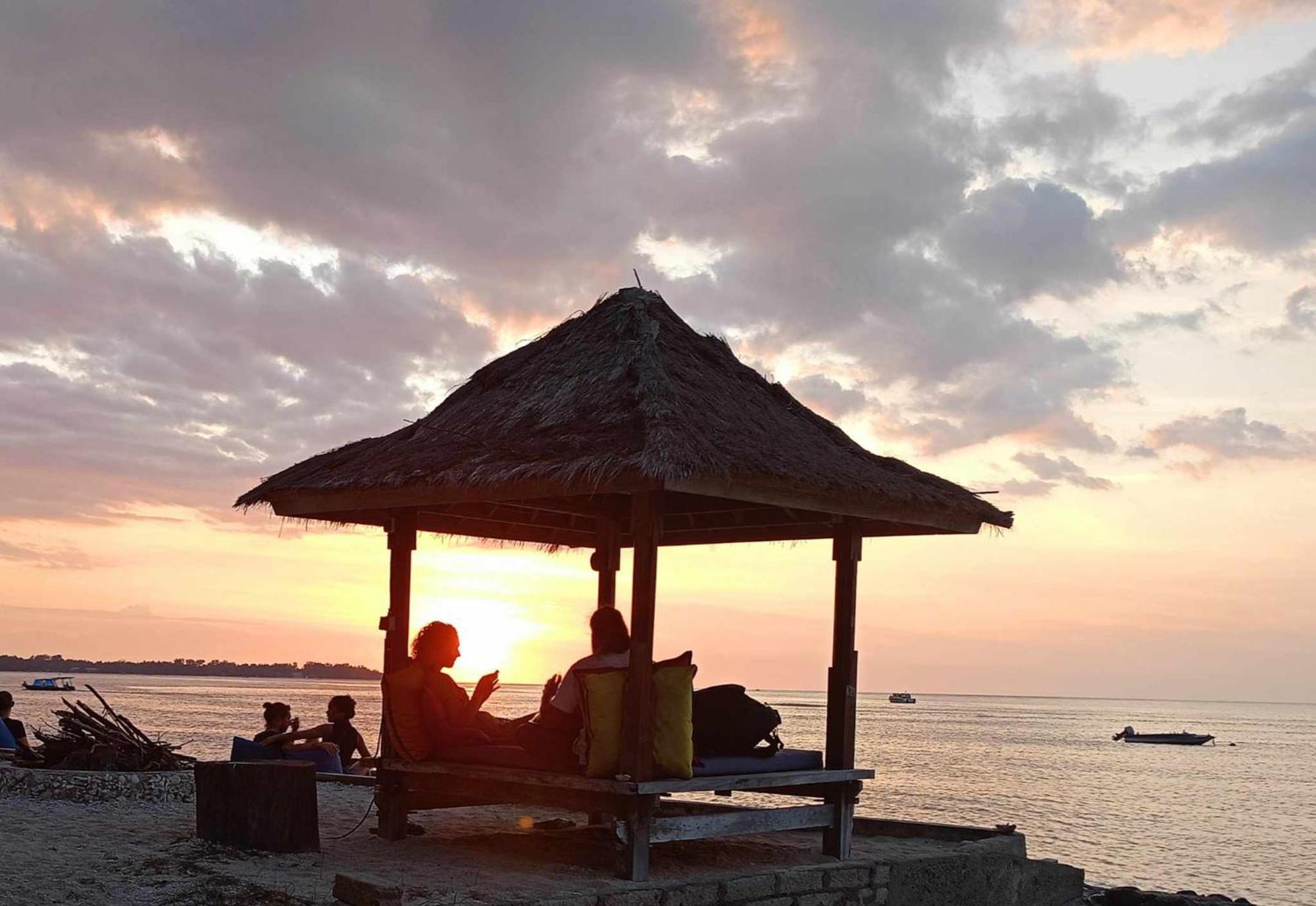 Bintang Tiga Bungalows Gili Air Eksteriør bilde