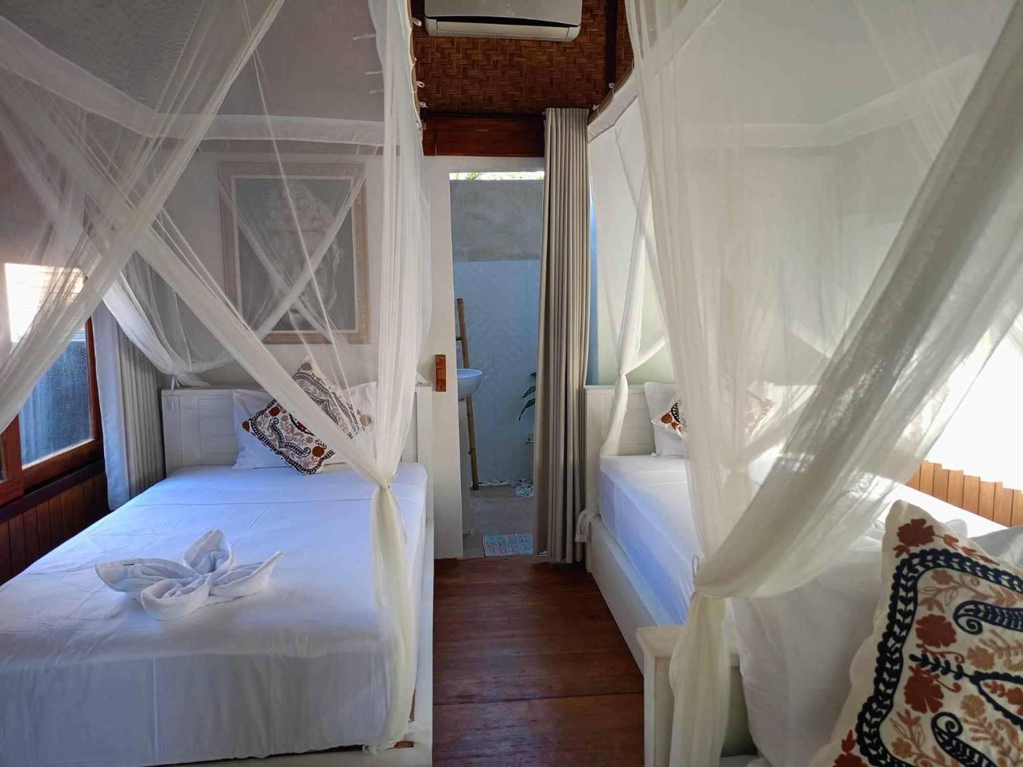 Bintang Tiga Bungalows Gili Air Eksteriør bilde