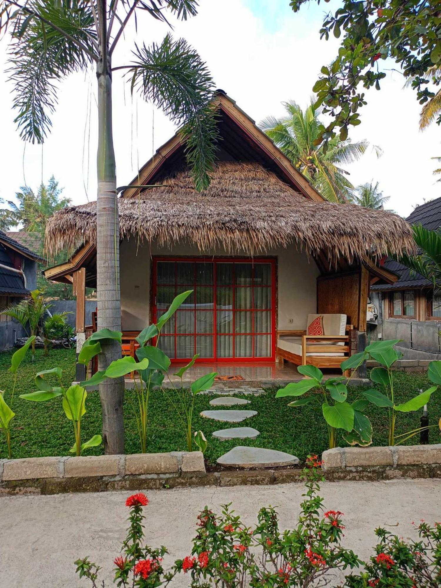 Bintang Tiga Bungalows Gili Air Eksteriør bilde
