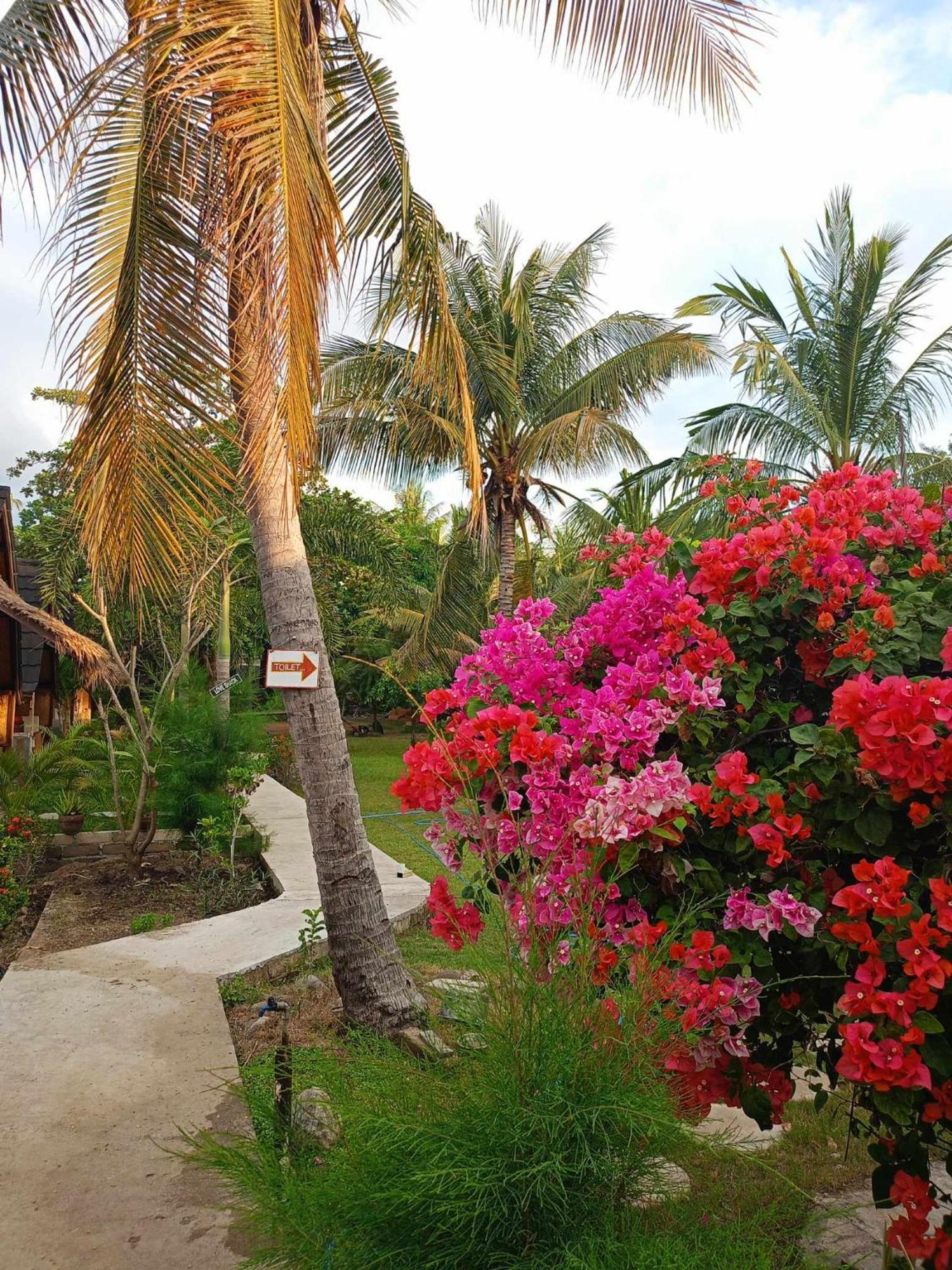 Bintang Tiga Bungalows Gili Air Eksteriør bilde