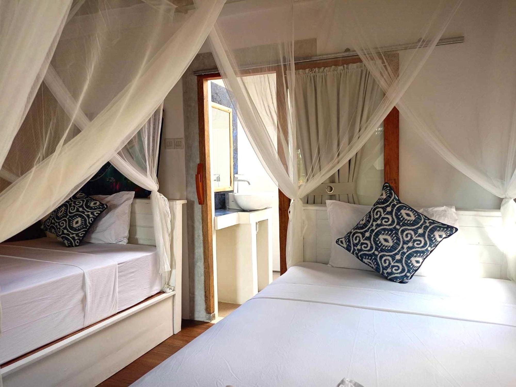 Bintang Tiga Bungalows Gili Air Eksteriør bilde
