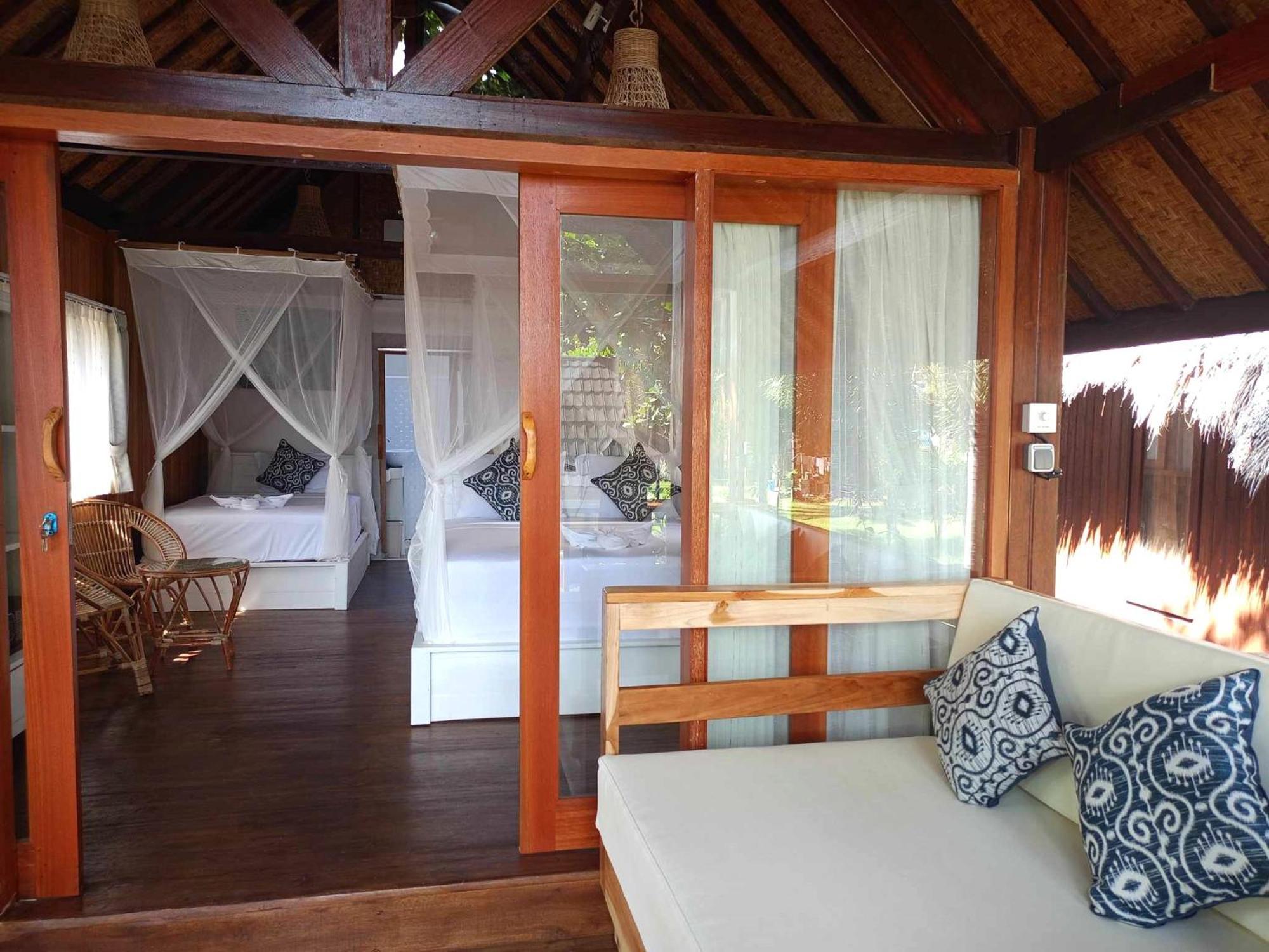 Bintang Tiga Bungalows Gili Air Eksteriør bilde