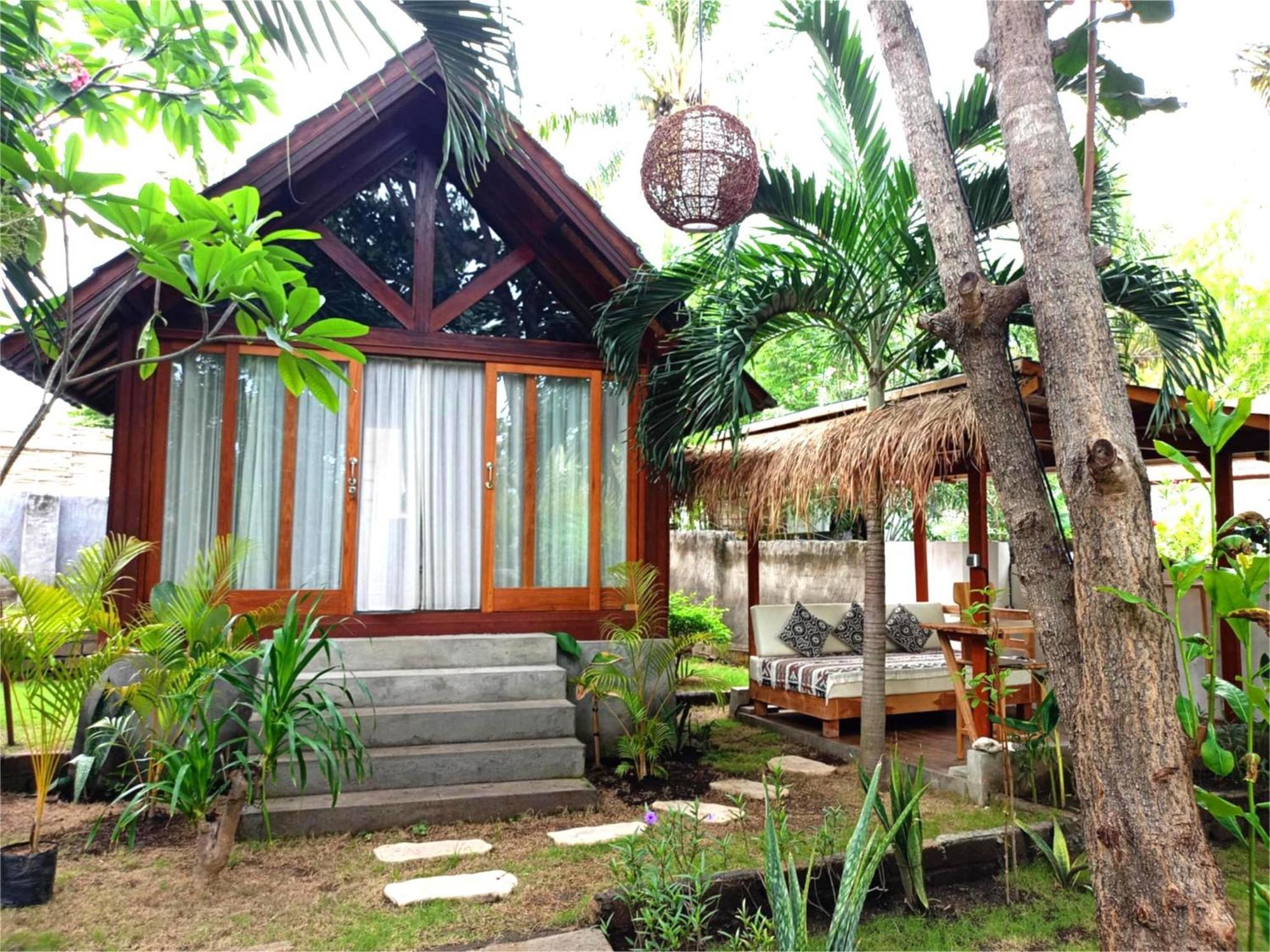 Bintang Tiga Bungalows Gili Air Eksteriør bilde