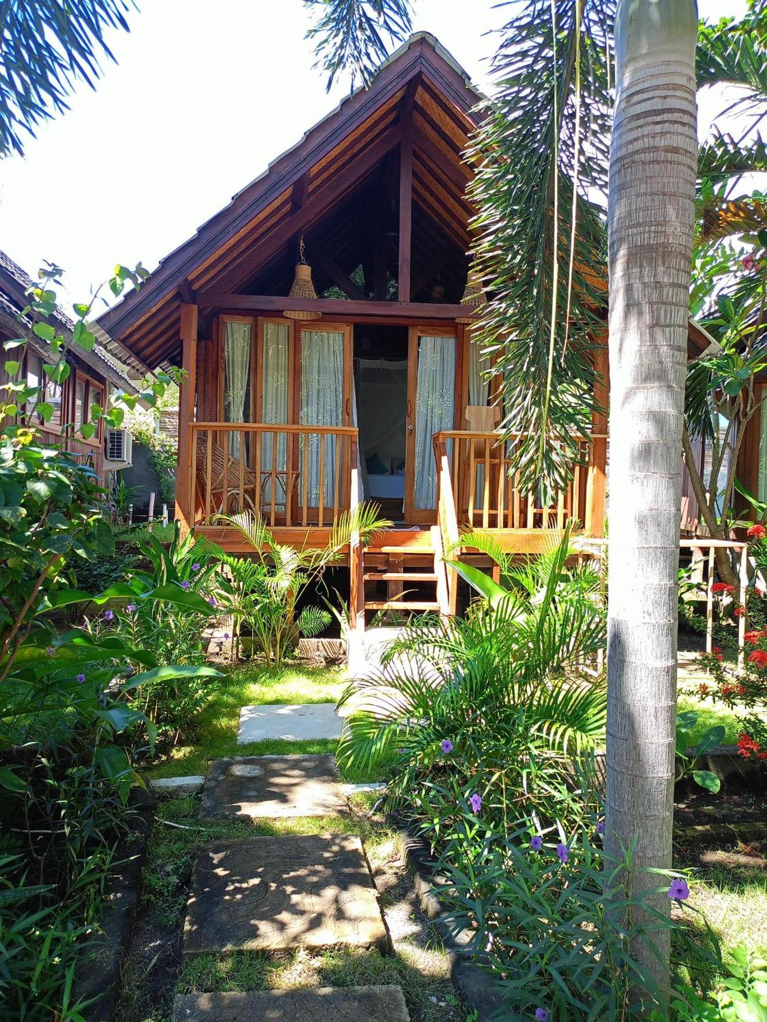 Bintang Tiga Bungalows Gili Air Eksteriør bilde